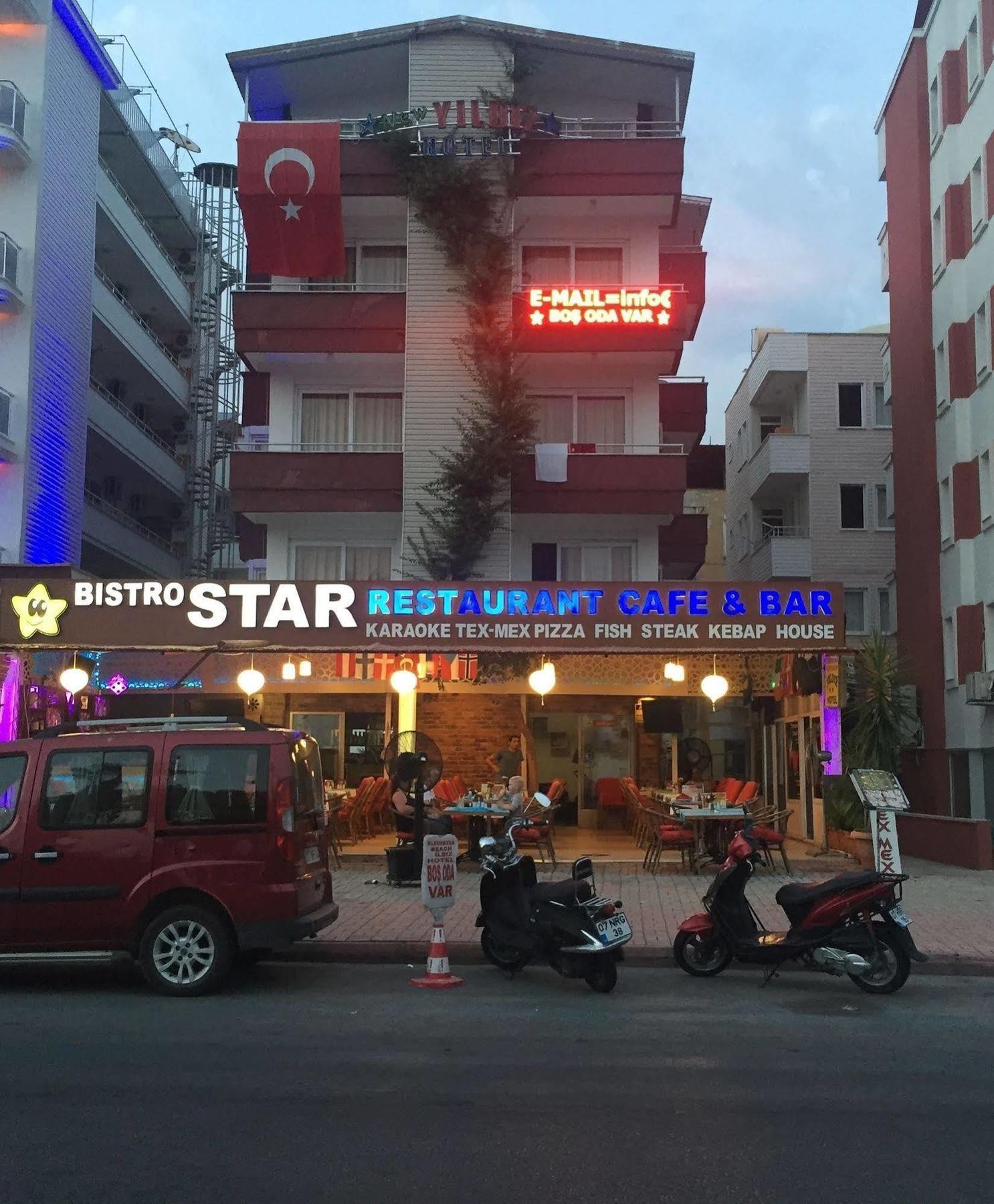 Kleopatra Beach Yildiz Hotel Αλάνια Εξωτερικό φωτογραφία